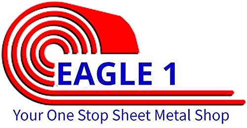 EAGLE 1: 12" x 12" 26 Gauge Sheet Metal Squares (3 Pack Per Order, Multiple Colors) Great for Arts, Crafts, DIY Home or Work Projects (6" X 6", Copper)