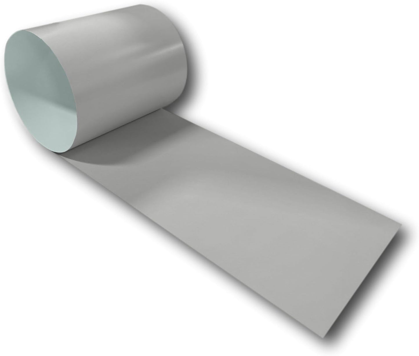 Eagle 1: 24 Gauge KYNAR 500 Sheet Metal Flashing Rolls-10 FT Long-Heavy Duty Pre-Finished Rolls-Commercial Grade-Roofing Flashing, Fascia Cover, Coping Cap-Multiple Sizes (30" x 10 FT, Ash Gray)
