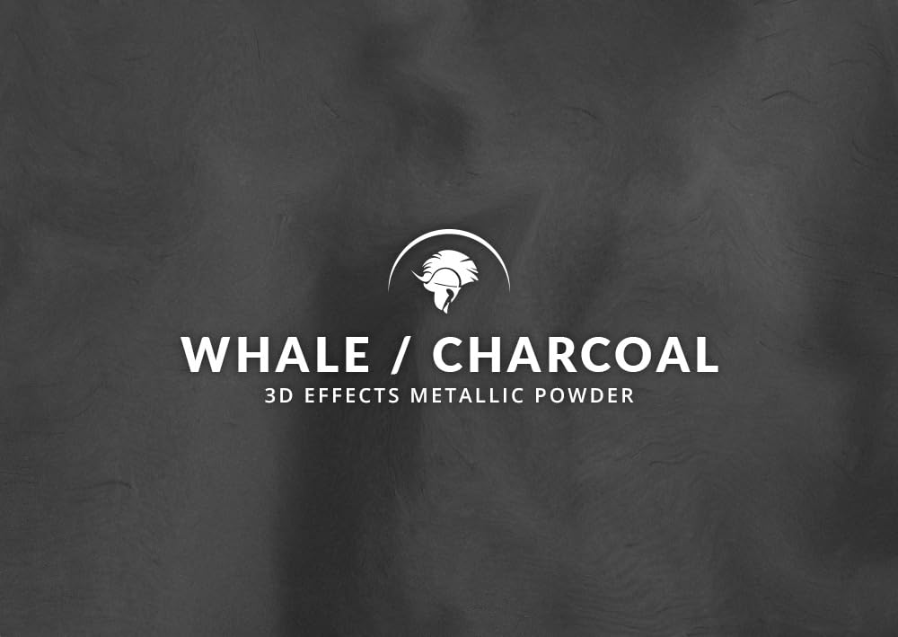 Spartan Epoxies Metallic Pigment Powder for Epoxy - 30 Unique Colors, 4oz for 1 Gallon and 12oz for 3 Gallons of Clear Epoxy, Made in The USA (Whale, 4oz (45 Grams))