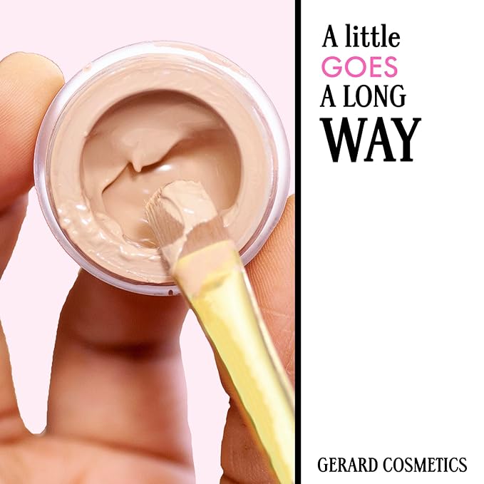 Gerard Cosmetics Clean Canvas Medium Eye Concealer and Base Smudge Proof, Makeup Primer and Eyeshadow Base, Made in the USA, Vegan Formula, Cruelty Free