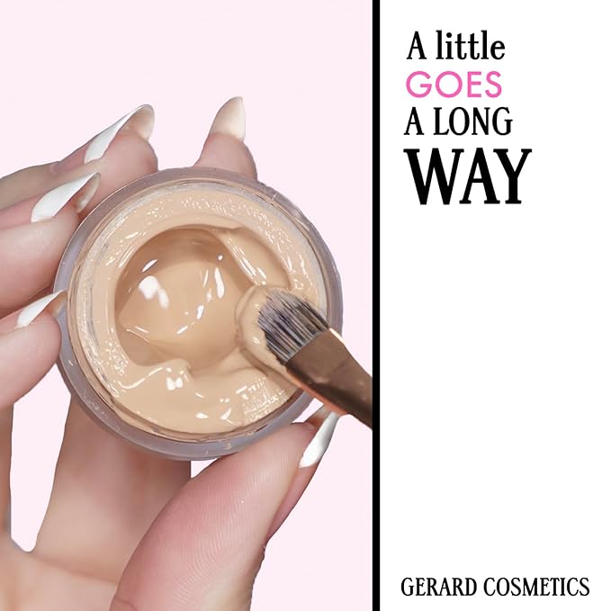 Gerard Cosmetics Clean Canvas Fair Eye Concealer and Base Smudge Proof, Makeup Primer and Eyeshadow Base, Made in the USA, Vegan Formula, Cruelty Free