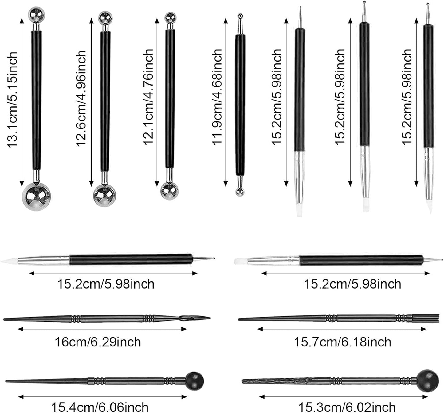 Yayatty Polymer Clay Tools, Acrylic Clay Roller, Acrylic Sheet, Rotary Cutting Mat, Round Polymer Clay Cutters with Clay Slicer Blade for Pottery and Sculpture, 42 PCS