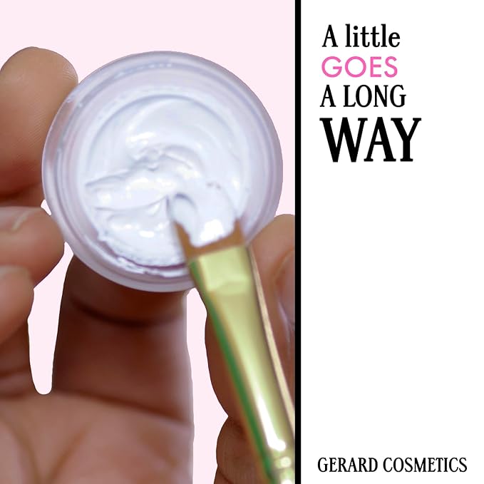 Gerard Cosmetics Clean Canvas White Eye Concealer and Base Smudge Proof, Makeup Primer and Eyeshadow Base, Made in the USA, Vegan Formula, Cruelty Free