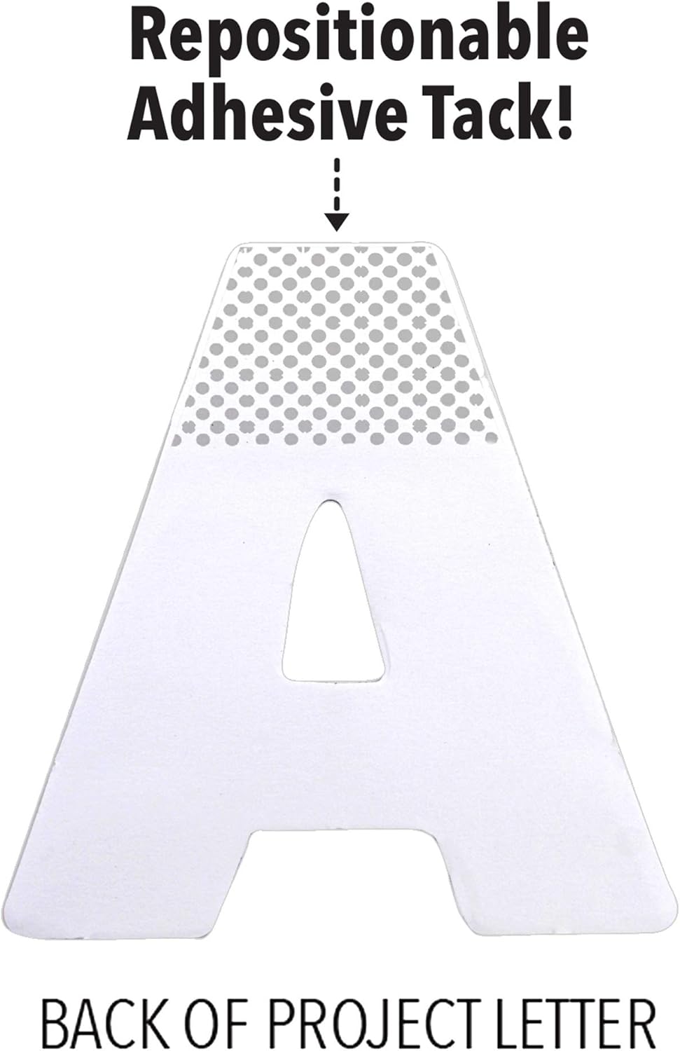 ArtSkills Poster Letters 2.5” Paper Letters for Poster Board Projects, Classroom Bulletin Boards, Sign Making Supplies, Holographic, 228 Pieces