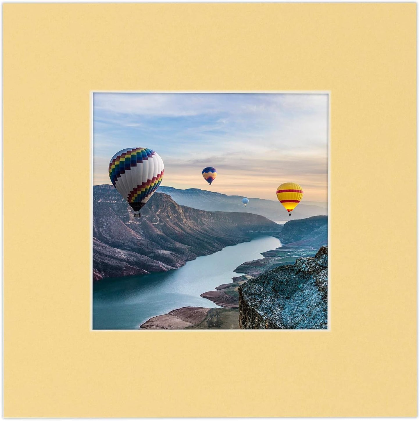 5x7 Mat for 8.5x11 Frame - Precut Mat Board Acid-Free Show Kit with Backing Board, and Clear Bags Marzipan Beige 5x7 Photo Matte For a 8.5x11 Picture Frame Matboard for Framing, Pack of 25 Mats