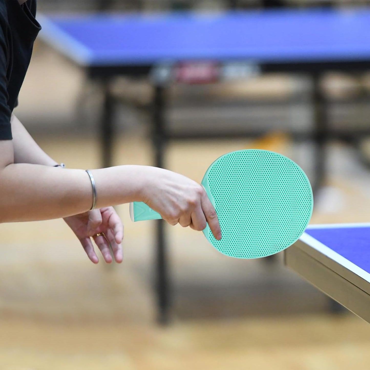 Senston Table Tennis Rackets Set,Professional Ping Pong Paddle Set for 4 Players, Composite Rubber Table Tennis Paddles, Indoor or Outdoor Games.