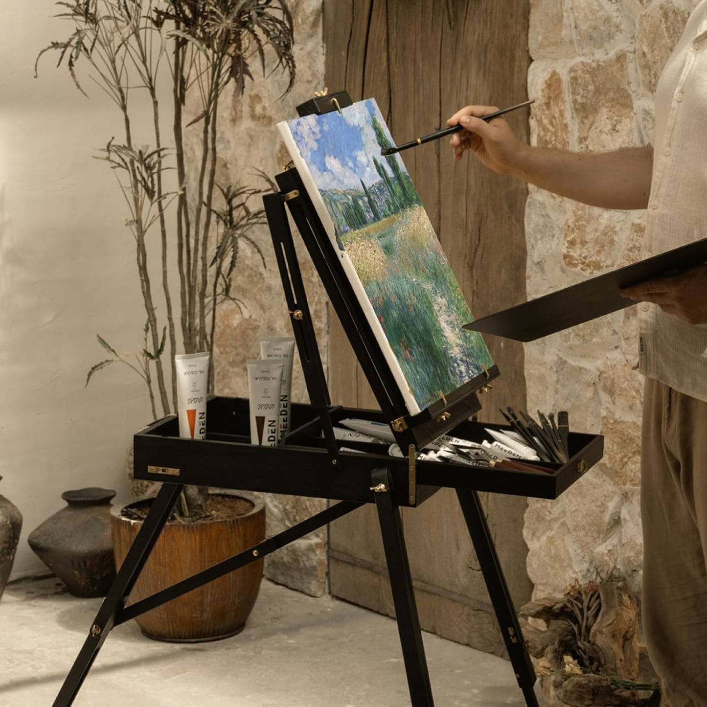 MEEDEN Artist Grade Oil Paint: Payne's Gray - 60ml/2oz Tube - Professional Art Paints for Canvas Painting