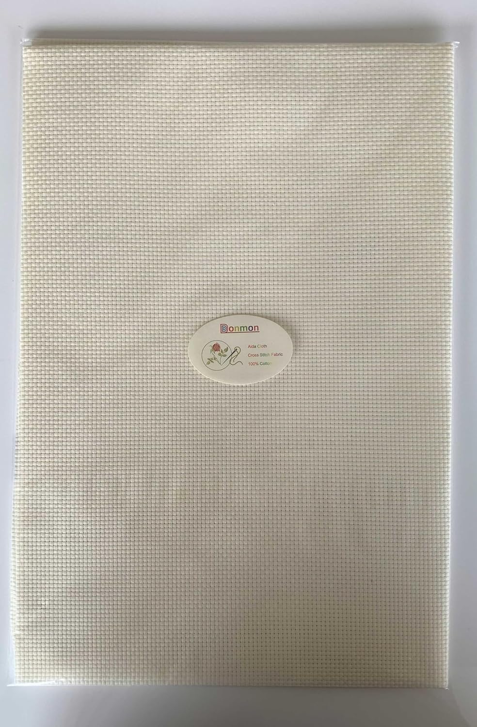 Aida Cloth 11 Count Cross Stitch Fabric,19×28inch (11CT,Off White)