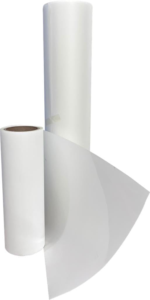 DTF Transfer Film Roll. World of Paper Direct to Film, Premium DTF Film for DTF Printers 24"x328Ft (60cm x 100m). PET Heat Transfer Film. Cold Peel