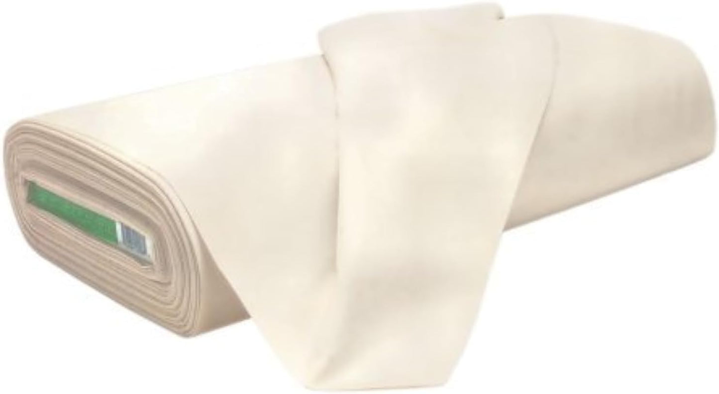 AK TRADING CO. Muslin Fabric/Textile Unbleached - Draping Fabric - Natural 2 Yards Medium Weight - 100% Cotton (63in. Wide)
