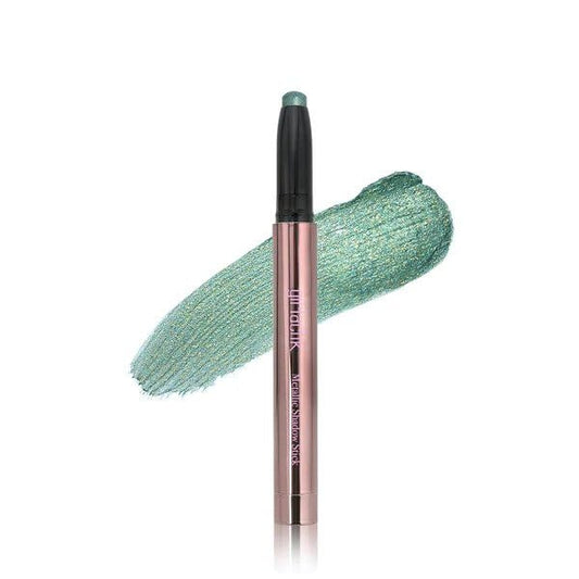 Girlactik Creamy Eyeshadow Stick- Long Lasting and Water-Resistant, Shimmering and Matte Colors Eye Shadow Stick Makeup, Built-in sharpener - 2 g / .07 oz (Riches)