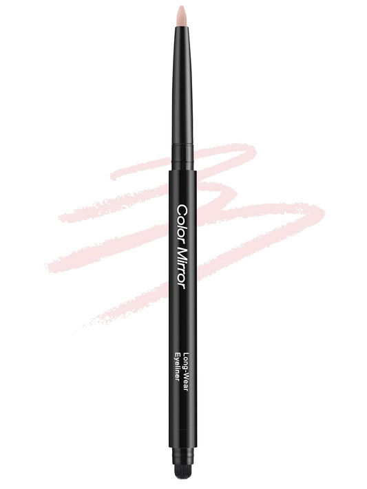 Smudge Proof Eyeliner, Waterproof Retractable Eye liner with Brush, Matte and Shimmer Eyeliner Pencil, Creamy Texture, Long lasting & Smooth(08 Pink Matte)