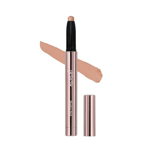 Girlactik Creamy Eyeshadow Stick- Long Lasting and Water-Resistant, Shimmering and Matte Colors Eye Shadow Stick Makeup, Built-in sharpener - 2 g / .07 oz (Skin)