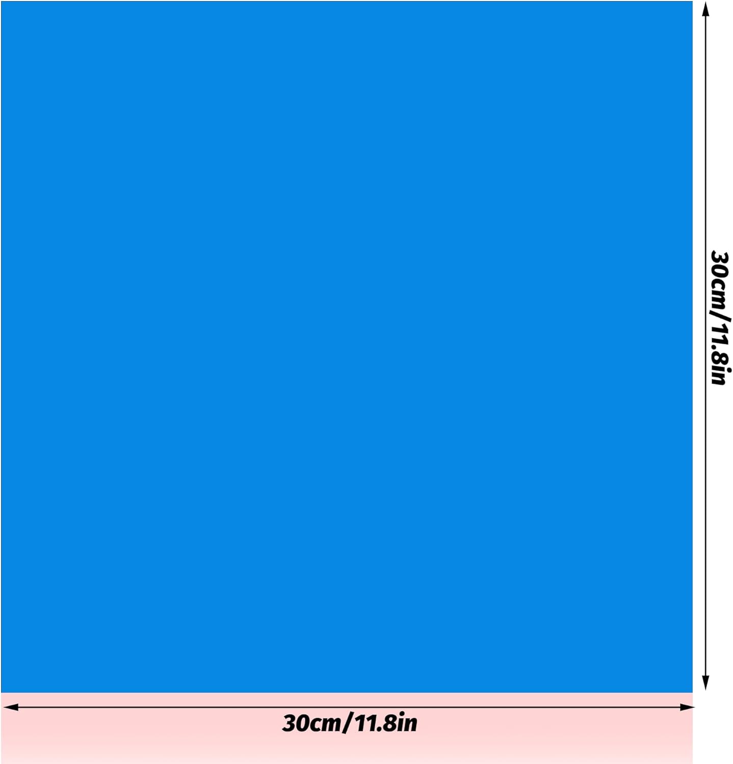 Lystaii 9pcs Lighting Gel Filter 11.8 x 11.8 Inches Gel Light Filter Color Correction Colored Overlays Transparent Color Filters Film Plastic Sheets for Film, Video, Photo, Stage Studio (Dark Blue)