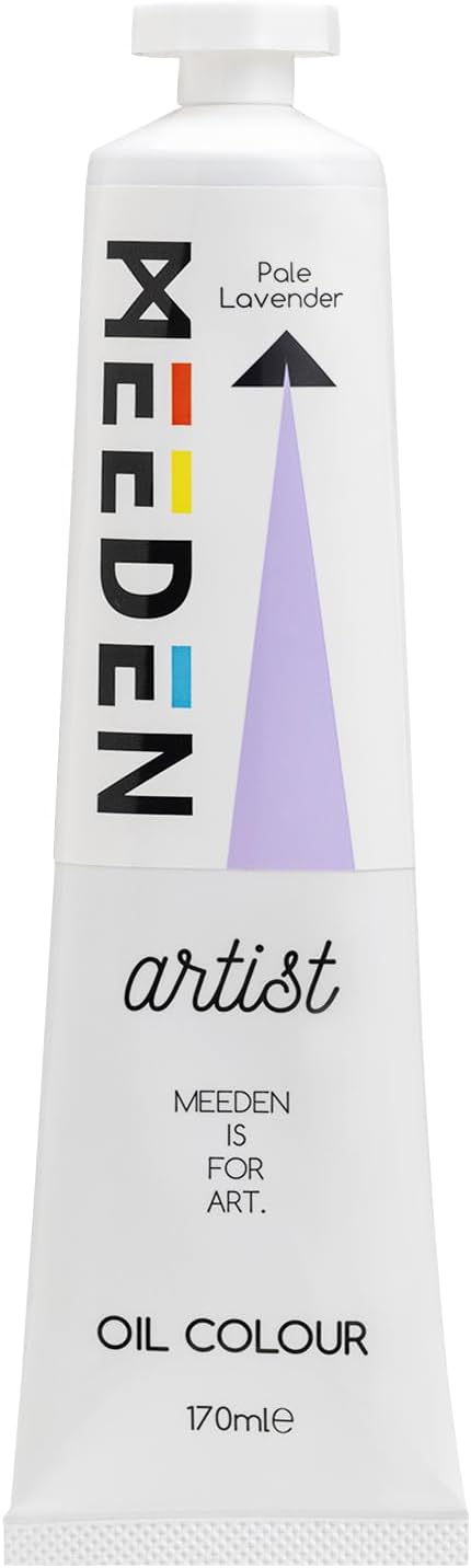 MEEDEN Artist Grade Oil Paint: Pale Lavender - 170ml/5.7oz Tube - Professional Art Paints for Canvas Painting