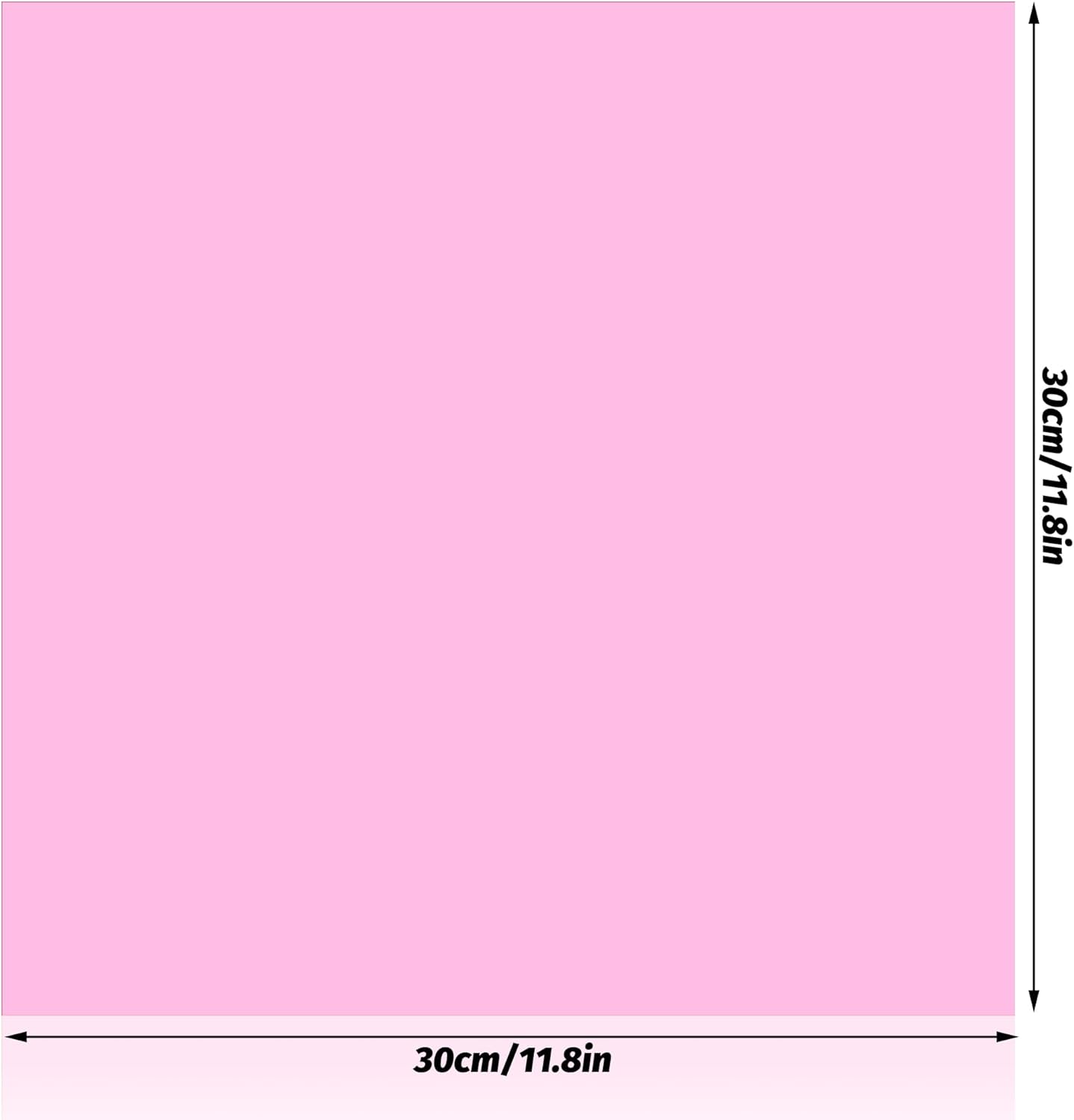 Lystaii 9pcs Lighting Gel Filter 11.8 x 11.8 Inches Gel Light Filter Color Correction Colored Overlays Transparent Color Filters Film Plastic Sheets for Film, Video, Photo, Stage Studio (Pink)