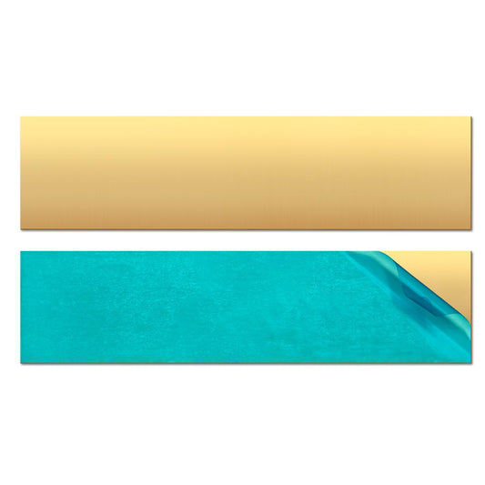 Brass Sheet,2" x 8"-18 Gauge(1mm) Thickness,99.9% Pure Brass Plates for DIY, Jewelry, Electrical, Repair, Industrial(2 Pac