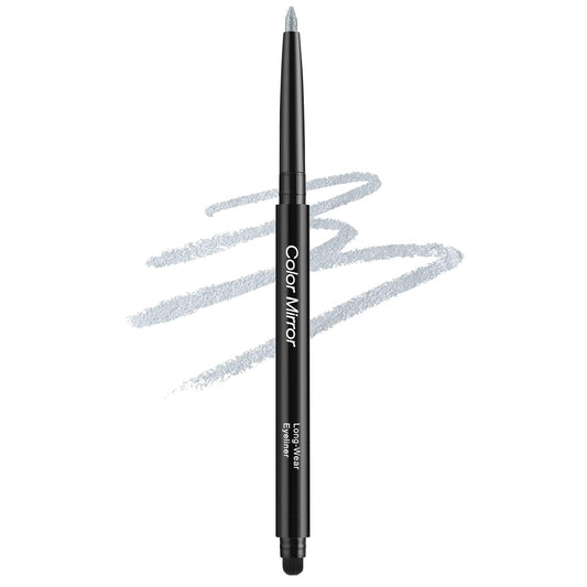 Smudge Proof Eyeliner, Waterproof Retractable Eye liner with Brush, Matte and Shimmer Eyeliner Pencil, Creamy Texture, Long lasting & Smooth(44 Starry Sky Shimmer)