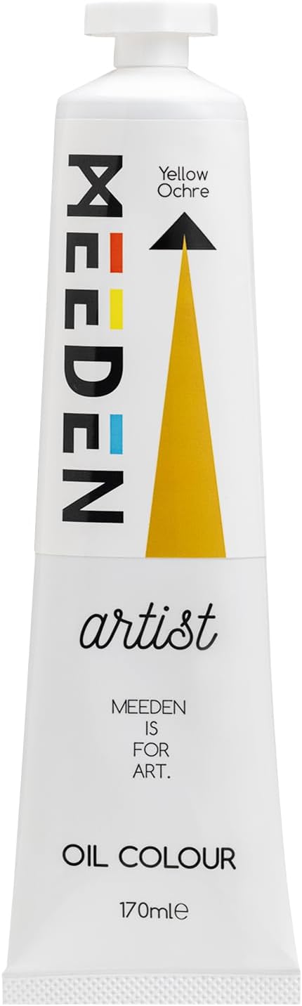 MEEDEN Artist Grade Oil Paint: Yellow Ochre - 170ml/5.7oz Tube - Professional Art Paints for Canvas Painting