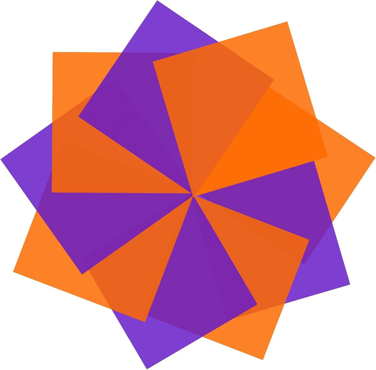 Lystaii 9pcs Halloween Lighting Gel Filter 11.8 x 11.8 Inches Gel Light Filter Color Correction Overlays Transparent Color Filters Film Plastic Sheets for Video Photo Stage Studio (Orange Purple)