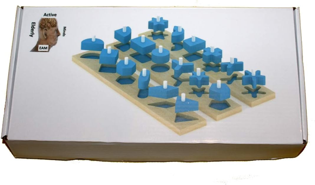 Activities for Seniors - A Shape Sorting Puzzle for The Elderly - Dementia - Alzheimer's, Learning Disabilities