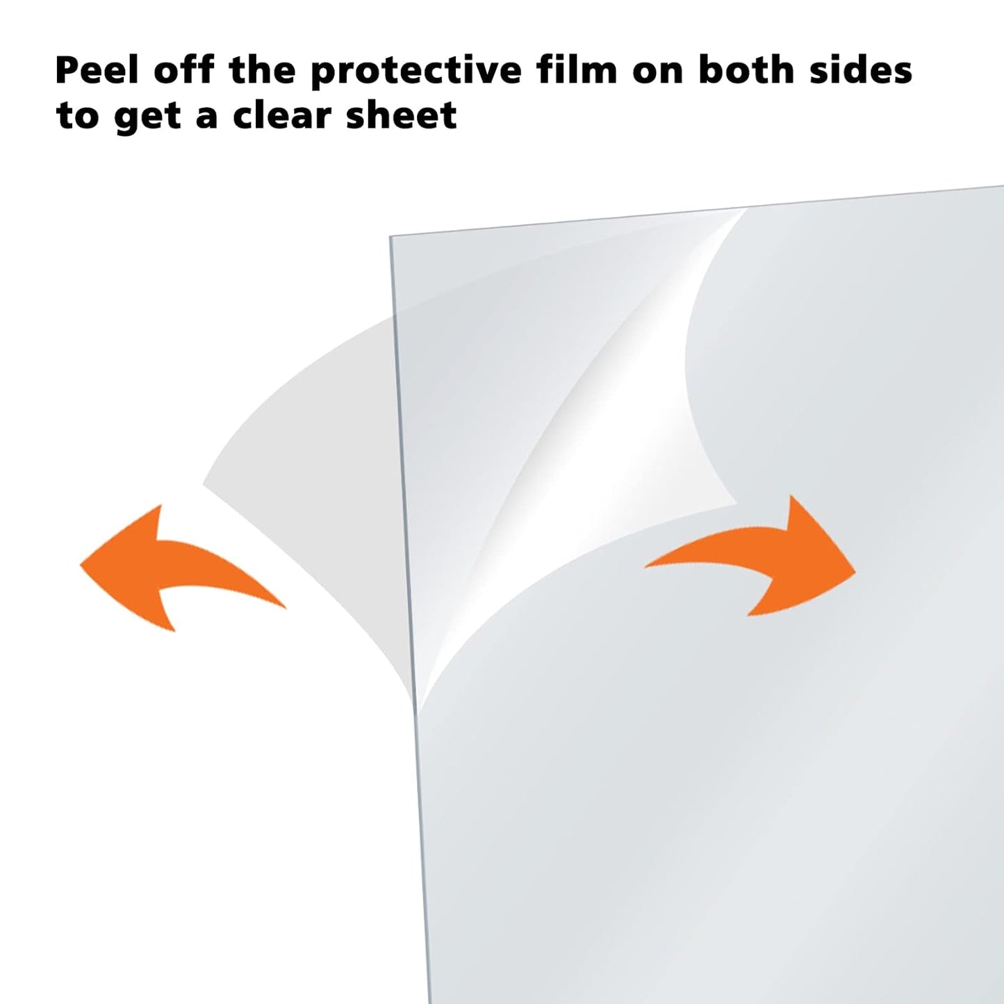 Egofine Plexiglass Sheets Acrylic Sheets 20 Pack of 8x8’’ 0.04 Thick Clear Plastic Cast Transparent Plexi Glass for Crafting Projects, Replacement Picture Frame Glass, DIY Display, Easy to Cut