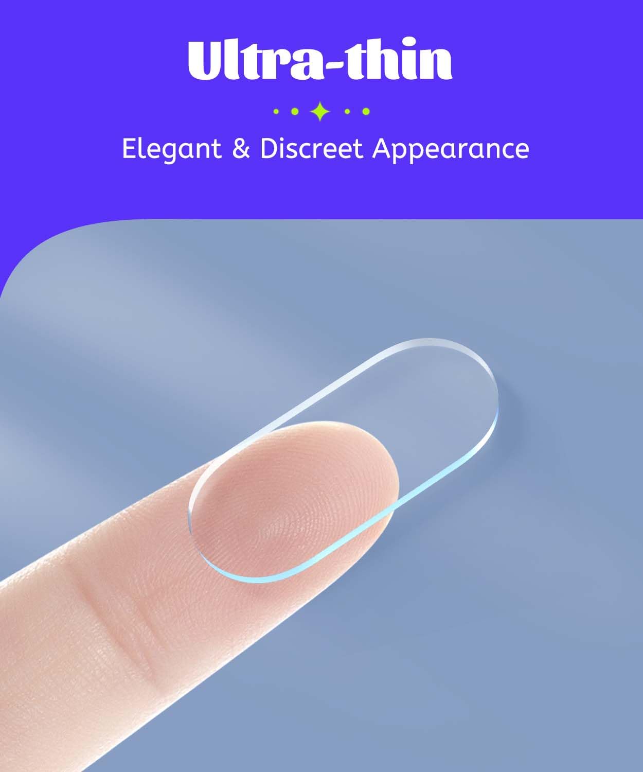 Removable Car Double Sided Glue Sticky Dots, Strong Hold Adhesive Dots for Car Dashboard Decorations, No Residue Transparent Mounting Tape for Auto Accessories 268pcs