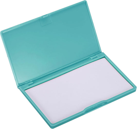 PATIKIL Magnetic Needle Storage Case, Plastic Portable Sewing Pin Keeper Needle Organizer Box Container for Embroidery Knitting Stitching, Dark Green