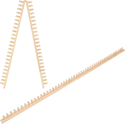 QWM 84“ Chunky Blankets Loom Knitting Looms Long Installation Free and Adjustable Foldable Portable Extra Loom Large 38,48,60, 72,84,96 Inch