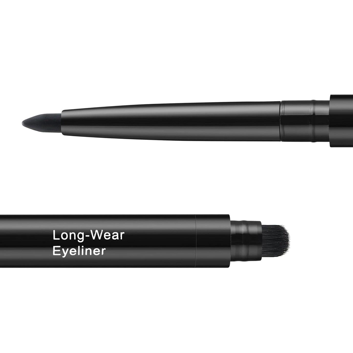 Smudge Proof Eyeliner, Waterproof Retractable Eye liner with Brush, Matte and Shimmer Eyeliner Pencil, Creamy Texture, Long lasting & Smooth(47 Baby Pink Shimmer)