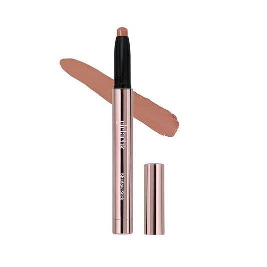Girlactik Creamy Eyeshadow Stick- Long Lasting and Water-Resistant, Shimmering and Matte Colors Eye Shadow Stick Makeup, Built-in sharpener - 2 g / .07 oz (Nutmeg)