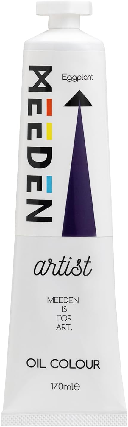 MEEDEN Artist Grade Oil Paint: Eggplant - 170ml/5.7oz Tube - Professional Art Paints for Canvas Painting