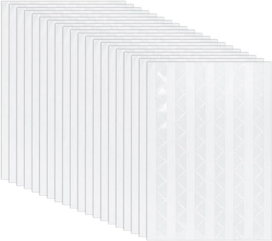 Mabor 2040Pcs Photo Corners for Scrapbooking, Self Adhesive Scrapbook Photo Corner Stickers, Clear Picture Mounting Corners Stickers for DIY Album Journal Memory Books
