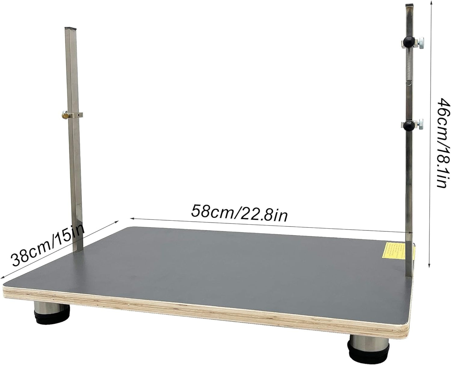 TECHTONGDA Hot Wire Foam Cutter Styrofoam Cutting Machine Thermocut with Temperature Adjuster and Cutting Wire 110V (38 x 58cm/15 x 22.8in, Black)