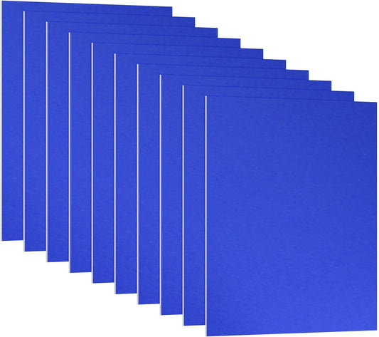 PATIKIL 3.3x2.1x1/32inch Anodized Aluminum Sheet, 10Pcs Metal Rectangle Aluminum Plate 0.8mm Thick Engraving Blanks for Laser Engraving DIY Decorative Crafting Home Decoration, Blue