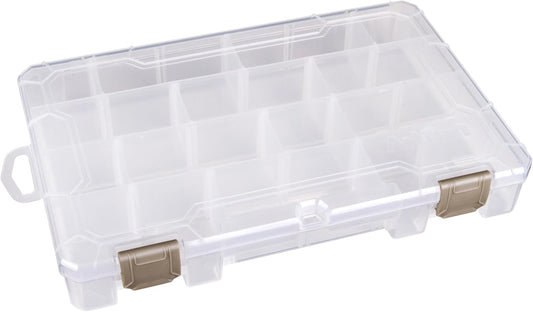 ArtBin Floss Finder Box: Clear Sewing Organizer with 6 Compartments, 12 Dividers, Durable - Perfect for Embroidery Floss and Small Sewing Supplies Storage