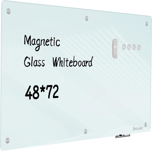 Glass Whiteboard 48 * 72Inches