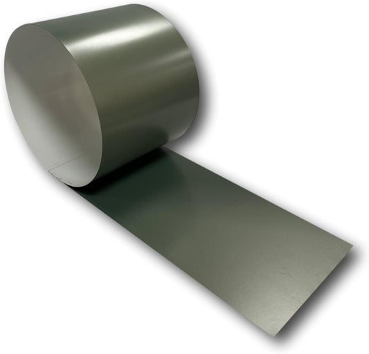 Eagle 1-24 Gauge KYNAR 500 Sheet Metal Flashing Rolls-10 FT Long-Heavy Duty-Commercial Grade-Roofing Flashing, Fascia Cover, Coping Cap-Multiple Sizes (24" x 10 FT, Aged Copper (Painted))