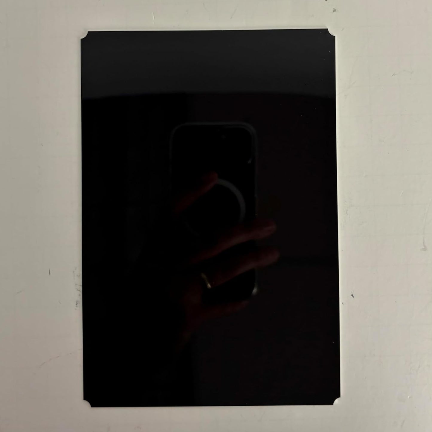 Blank Metal Plates for Laser Engraving - 4 Pack | Aluminum Sheets 0.020" Thick | CO2, Diode, Fiber Laser Compatible | Multiple Sizes & Colors (Black (engraves silver), 2x11.25 inch)