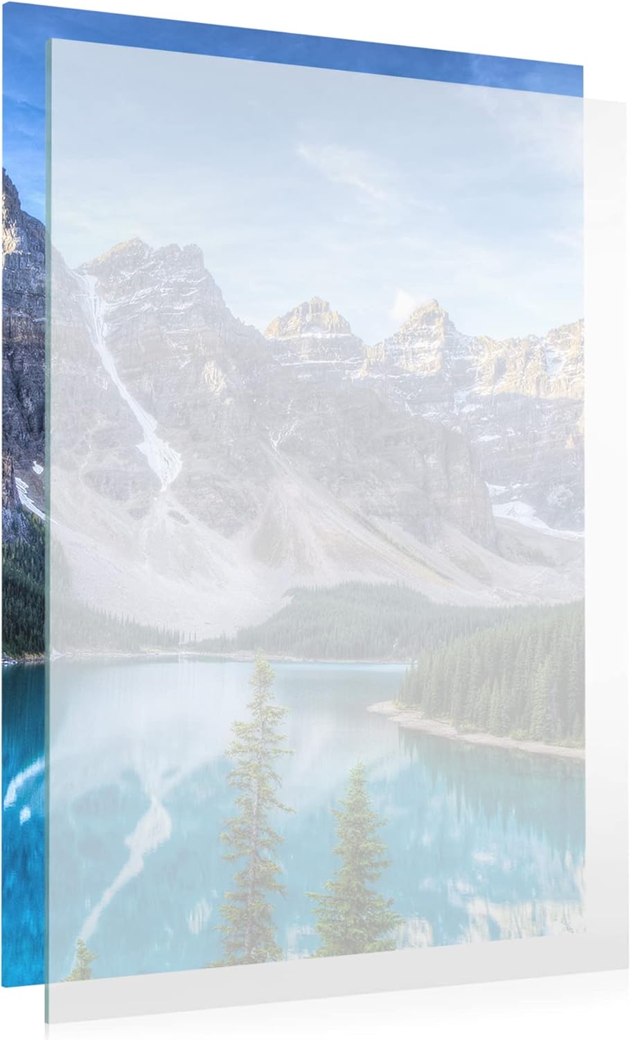 Non-Glare Acrylic Replacement for 4x5 Picture Frame, Replacement Plexiglass for 4x5 Photo Frame, UV-Resistant Non-Glare Acrylic Cover Sheet