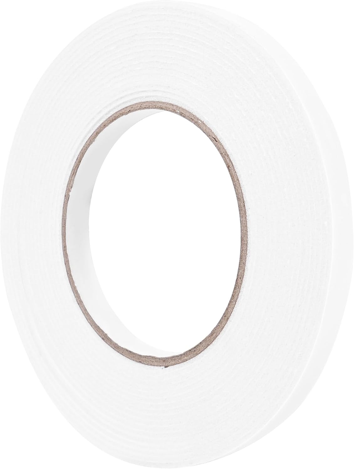 ToLanbbt Double Sided Foam Tape 0.39In x 20FT, Mounting Tape Heavy Duty, Strong Adhesive Weatherproof Seal Strips for DIY Craft Picture Poster, Car & Gap Filling Mountings, Home Office Decor (White)