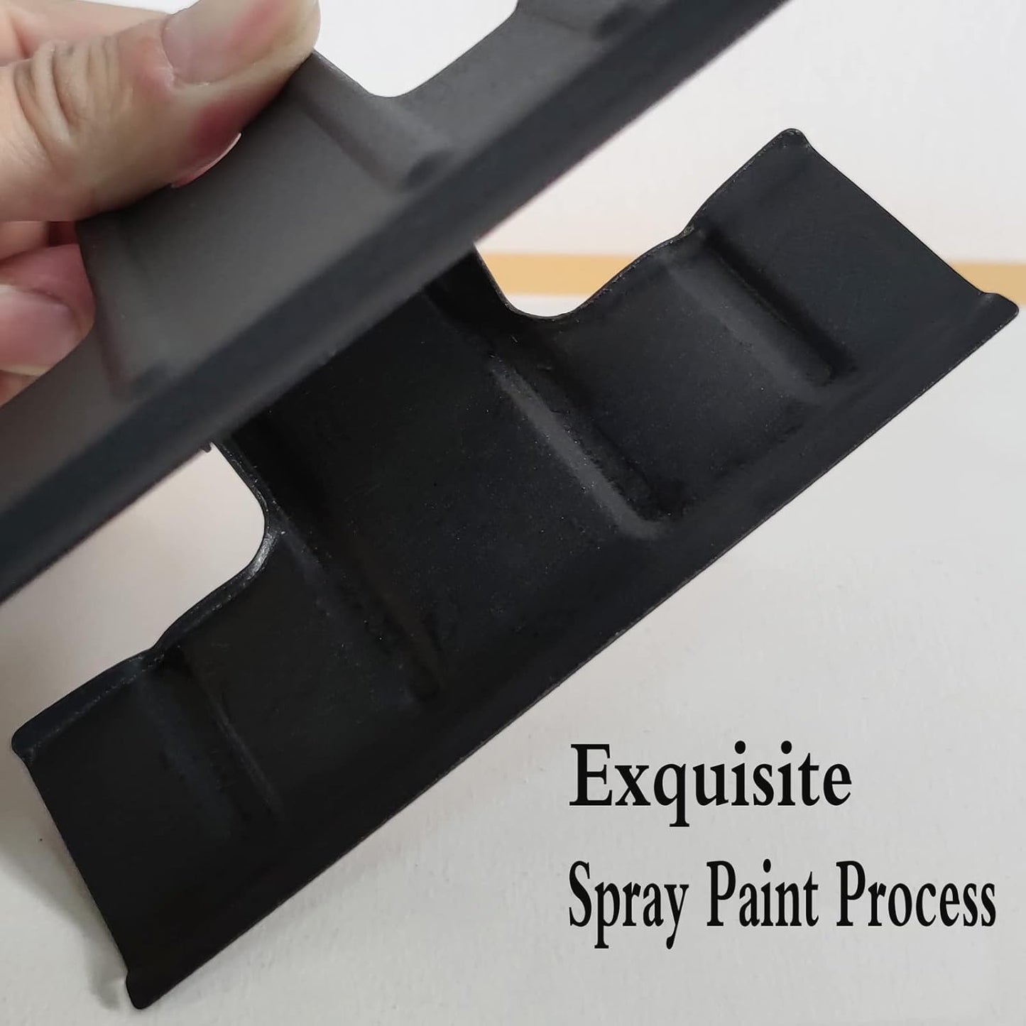 Locci Black Large Bull Clips,10 PCS Extra Large Binder 4.3 Inch Giant Binder Clips,Jumbo Binder Clips for Home,Work,Art,Office and Kitchen (110 mm)