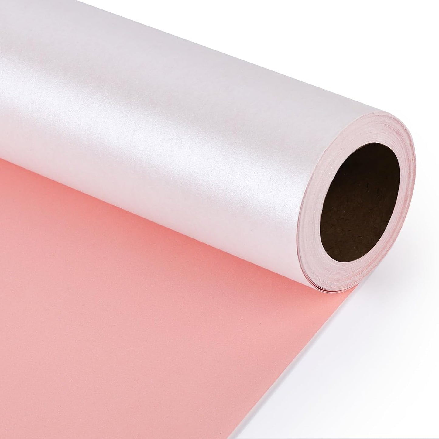 NESCCI Oversized Matte Wrapping Paper,Double Sided Solid Color Pearly-Lustre Paper,Gift Wrapping Paper,Perfect for Wedding,Valentine's Day,Birthday,Christmas,Baby Shower (30 Inches X 32.8 Feet)