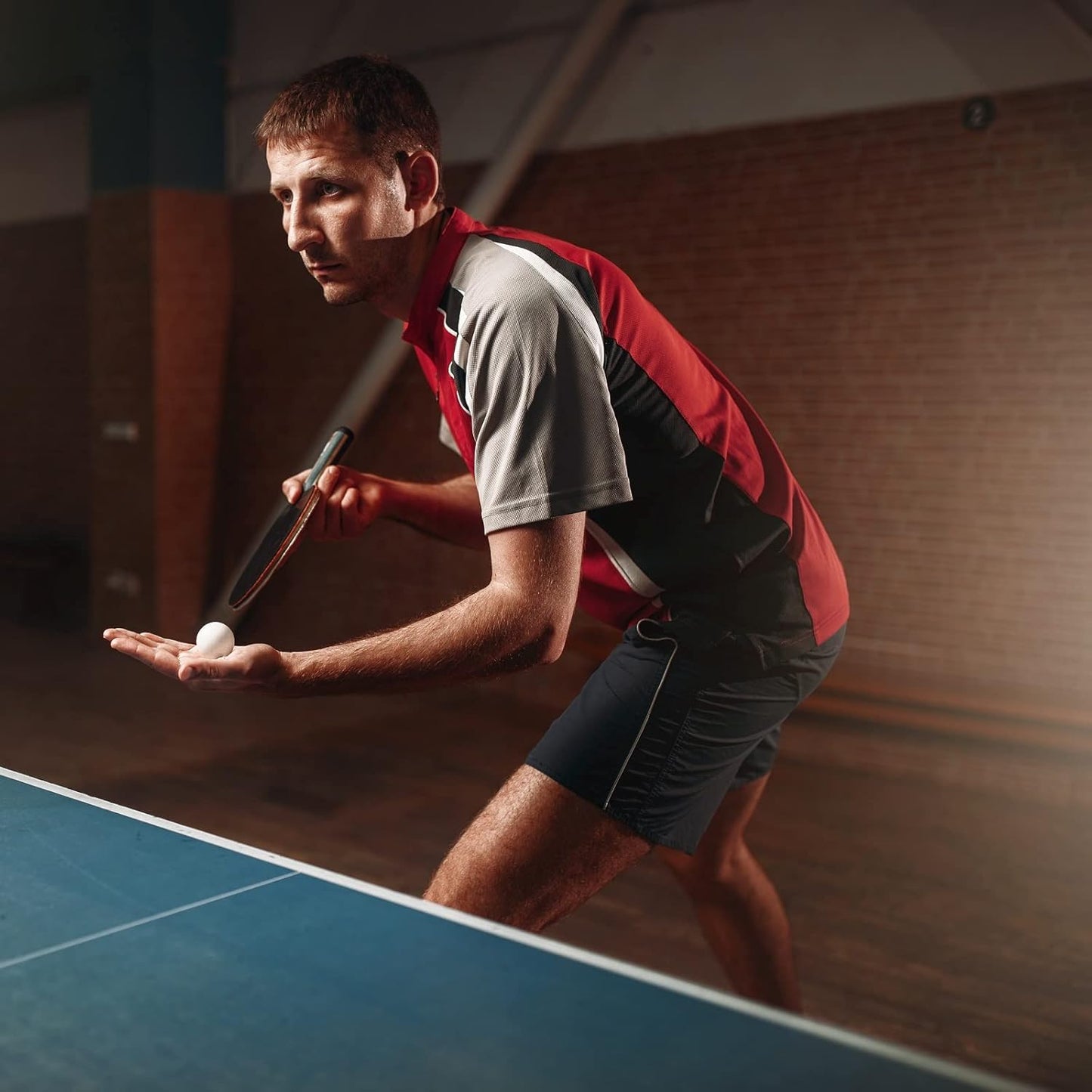 Ping Pong Net Table Tennis - Win SPORTS Paddle Set with Retractable Net,Play Anywhere Ping Pong Net for Any Table,2 Table Tennis Paddle& Rackets,3 Balls,Storage Case,Set with Retractable Table Tennis Net