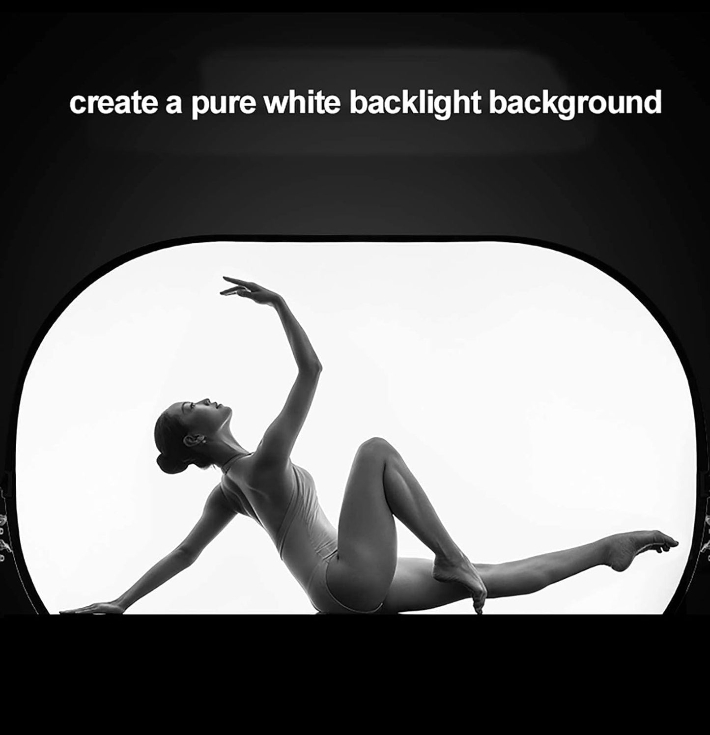 Selens Soft White Diffuser Foldable Light Diffuser Light Diffusion Panel with Carry Bag, Diffuser Fabric Light Modifier for TV Production Video Studio Photography Interview Portrait Shots -31x47in…