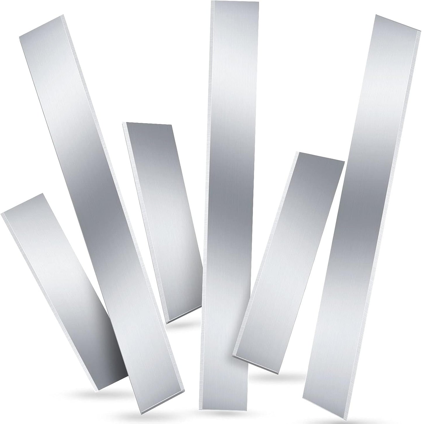 Flexible Polymer Clay Cutters 8 Inch 4 Inch Carbon Steel Blade Polymer Clay Cutting Slicing Tools for DIY Shaping Modelling Sculpturing Supplies(12 Pieces)