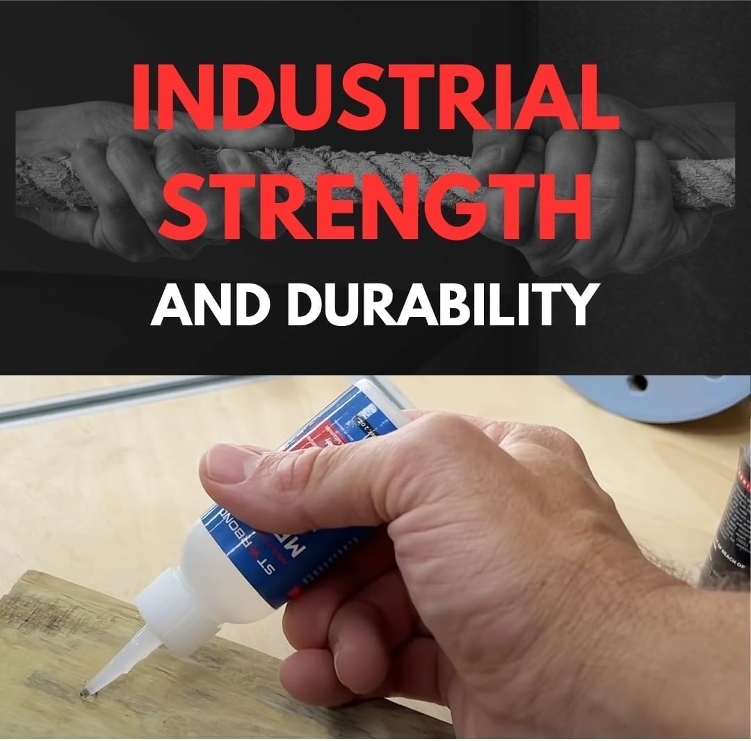 Premium Grade Cyanoacrylate (CA) Medium Super Glue by Starbond - 16 oz. Complete Refill KIT (453g) - with Extra Bottles, Caps, Microtips - for Woodturning, Pen Turning, Hobby, Lapidary, Acrylic Nails