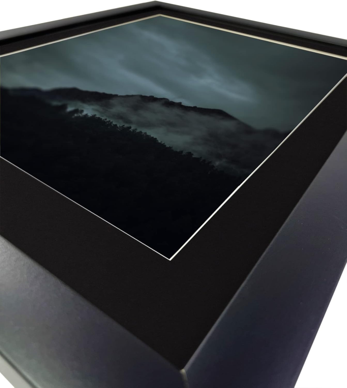 Craig Frames B221 Pre-cut Mat Board for 12x12 Print, 16x16, Smooth Black