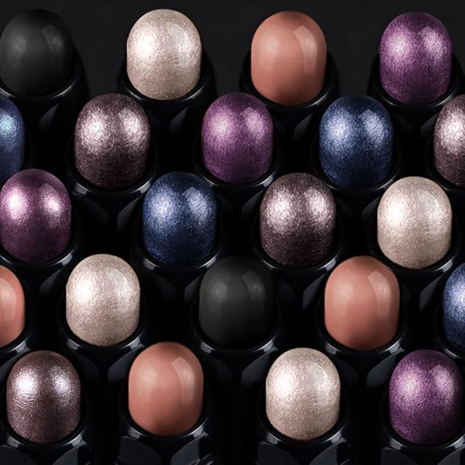 6PCS Cream Eyeshadow Stick Makeup Sets, Metallic And Matte Shimmer Eye Shadow Eye Brightener Stick Pencil Crayon, A07-Shimmer Neutral