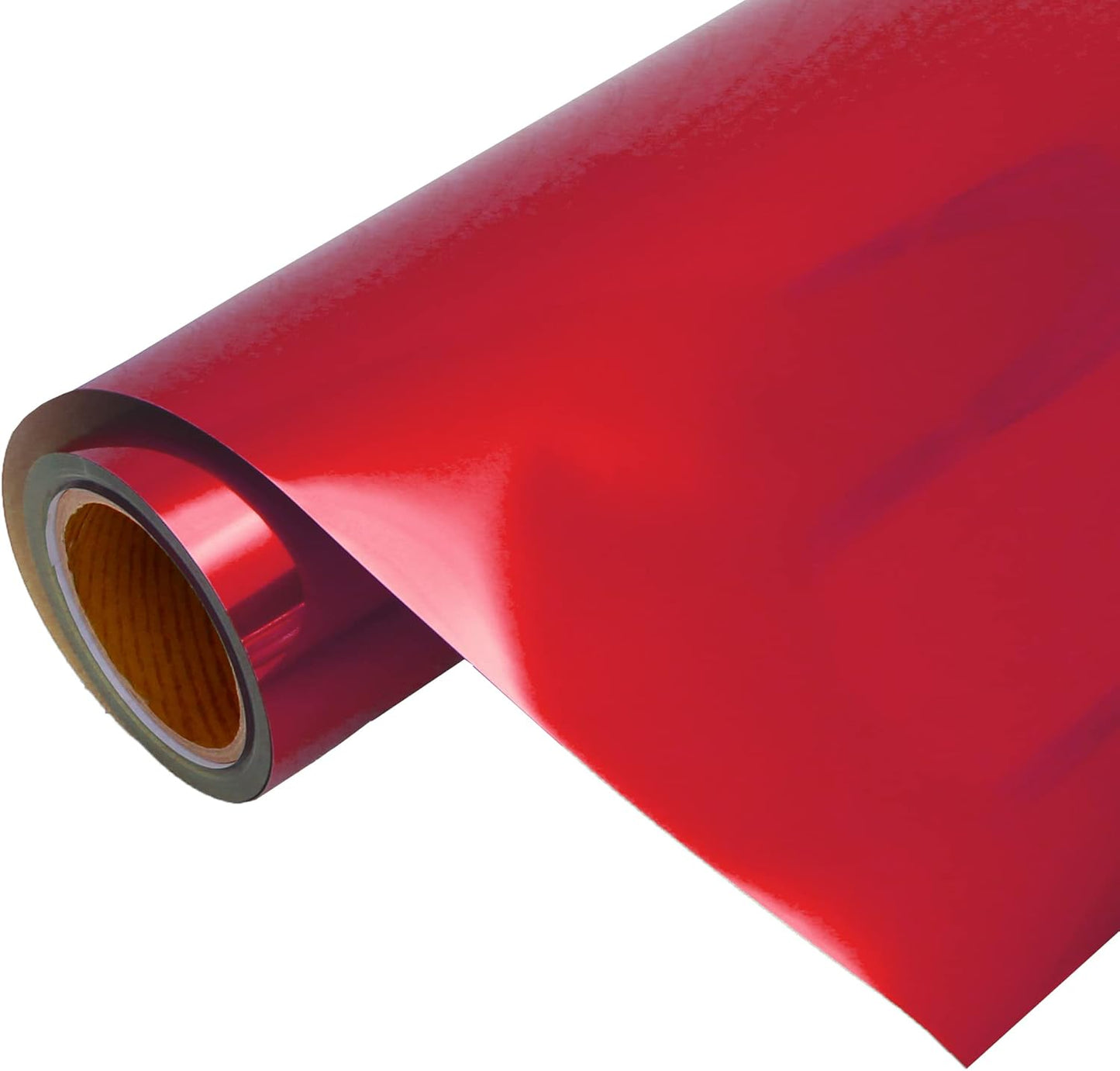 10 Yard x 20" Wide Roll Threadart Metallic Red Heat Transfer Vinyl Film | Compatible with Venture Explore and Maker, Silhouette Cameo, & Large Format Cutters